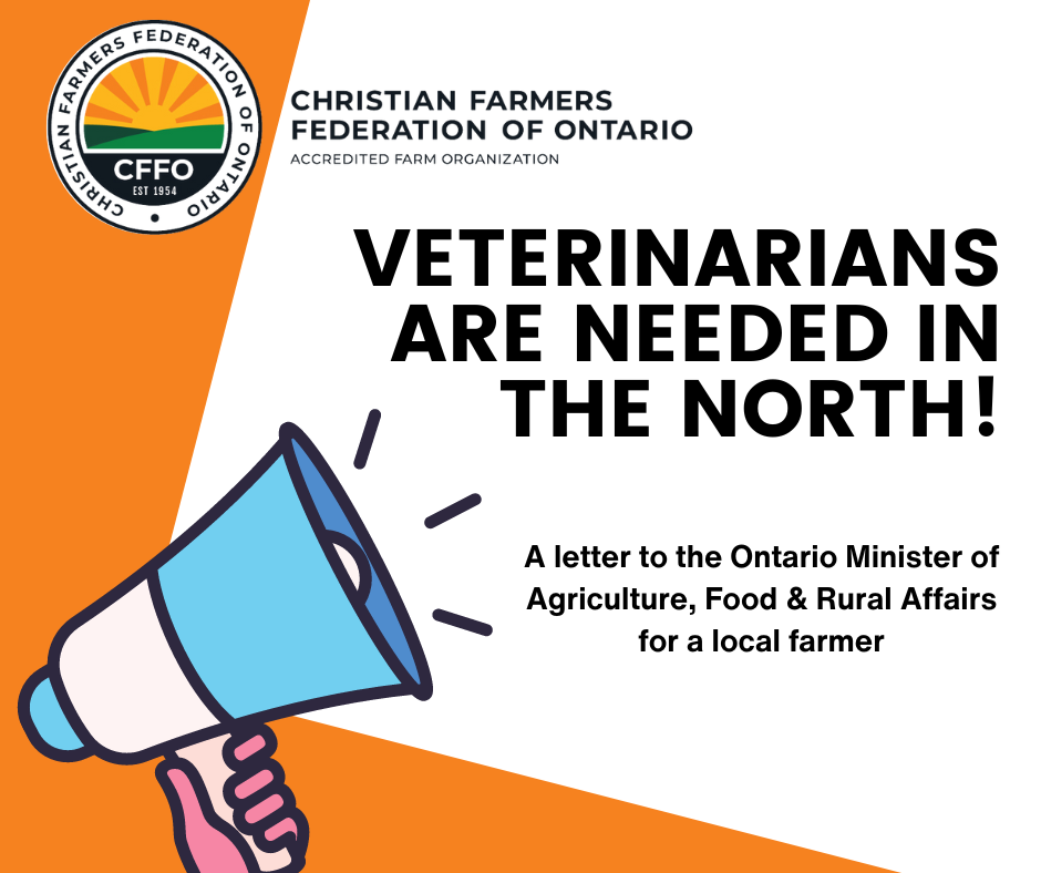 A Letter from a Haliburton County Farmer to Hon. Lisa Thompson, Minister of OMAFRA