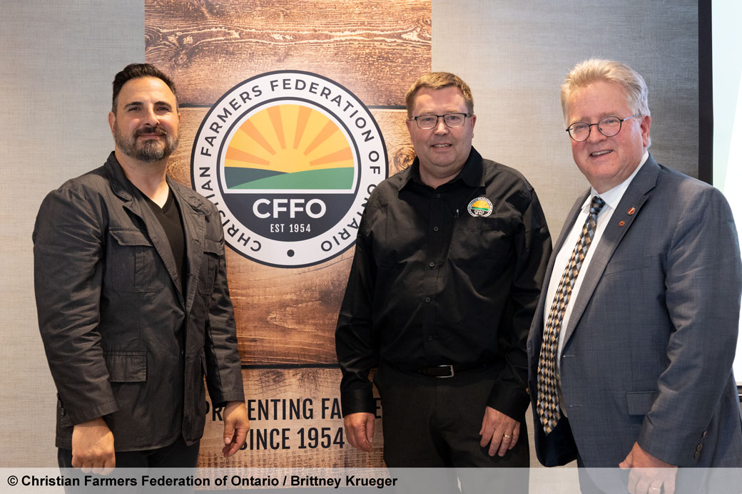 CFFO Hosts the Hon. Rob Black, Senator for Ontario, at Provincial Council